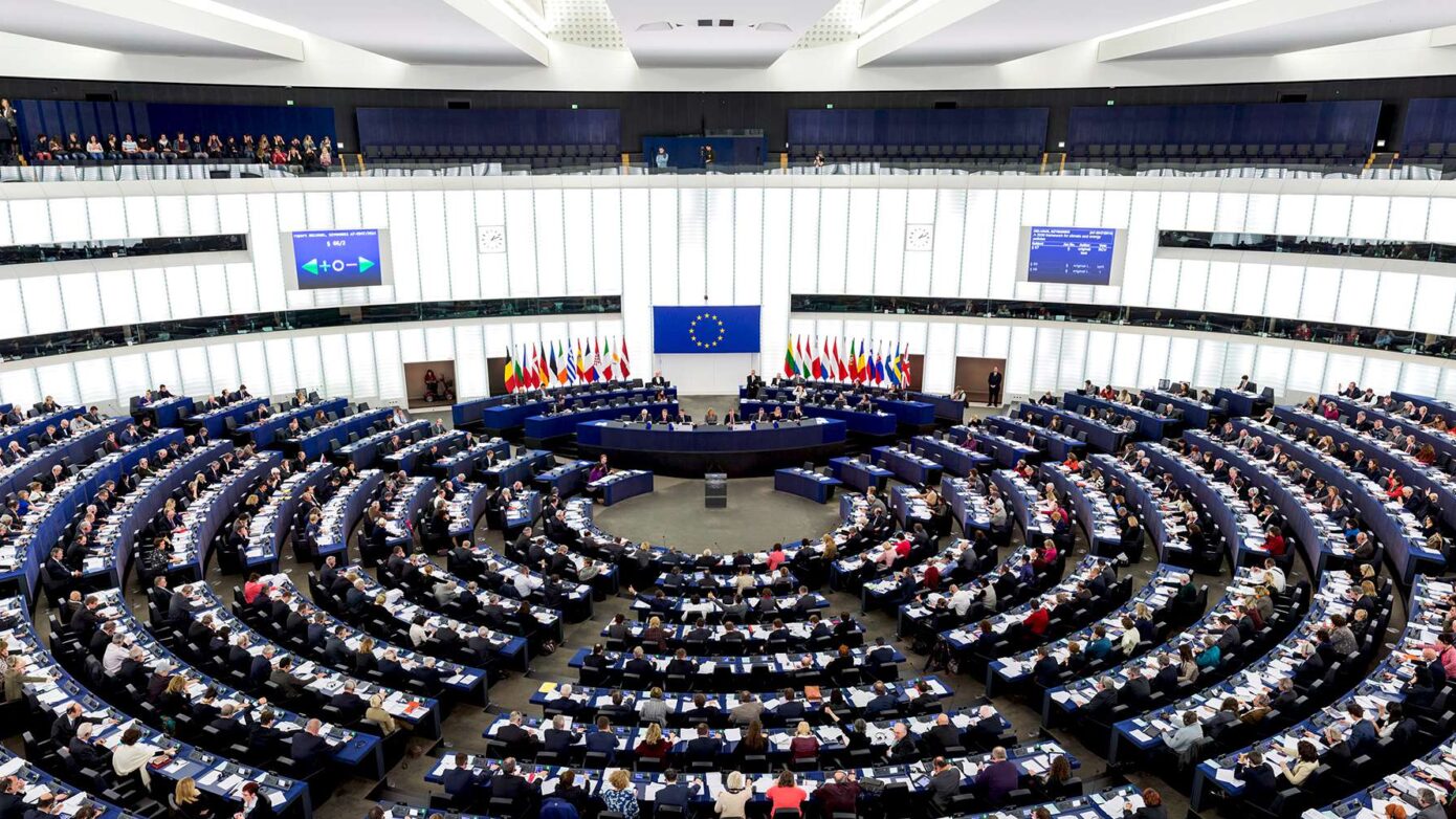 Europaparlamentet i Strasbourg