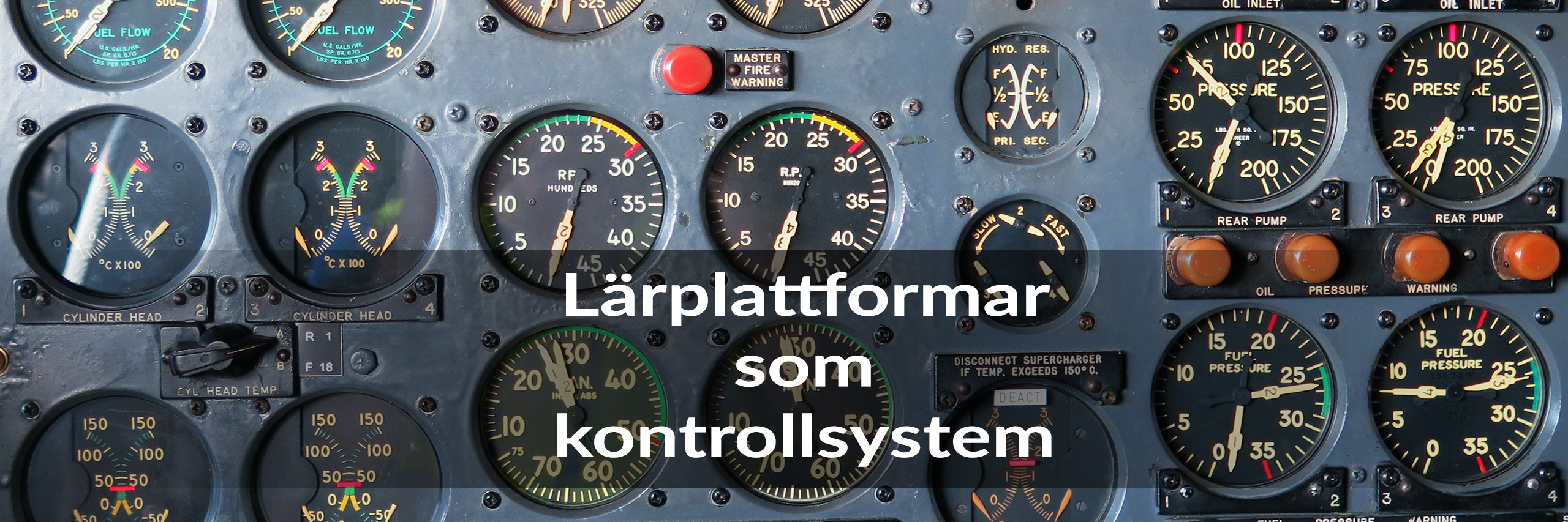 Skolplattformen, del 19: Lärplattformar och kontrollsystem